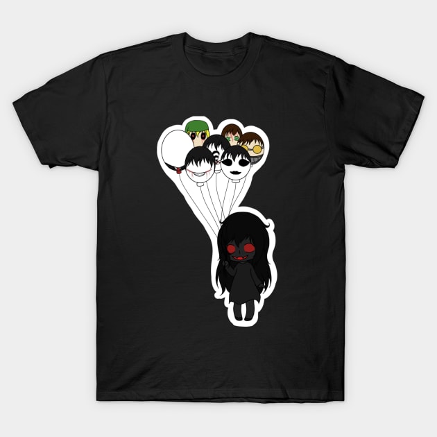 hey you do you want a balloon? T-Shirt by LillyTheChibi